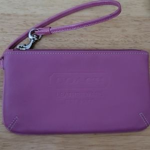 Coach wristlet
